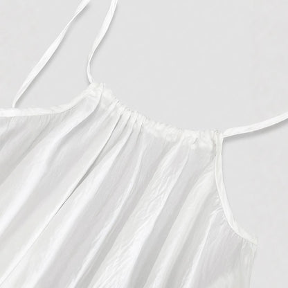 Women's Backless Loose Long Home Dress